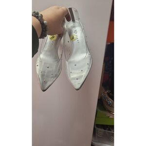 Clear katy Perry shoes sz9 new
